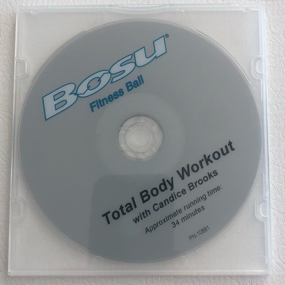 Bosu Fitness Ball Total Body Workout DVD in case